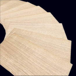 Chêne 0,3 mm Placage Étroit Petit Format