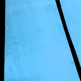Sycomore Bleu Maya Placage Teinté 50 x 24 cm